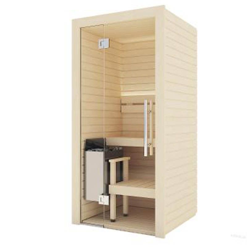 Auroom Cala 1 person Mini Home Sauna - front angle view