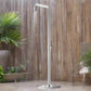 Free Standing Hot & Cold Shower with Lever Handle