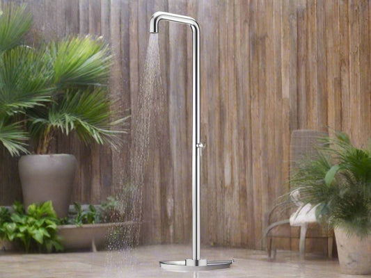 Free Standing Hot & Cold Shower with Lever Handle