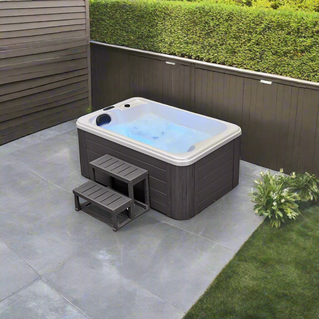 Cashmere 2 Person Hot Tub - outdoors