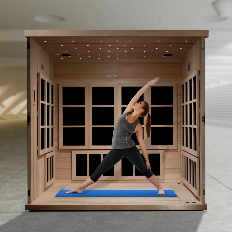 Golden Designs Catalonia GDI-6880-01 Home Gym Hot Yoga sauna