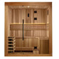 3 Person Indoor Steam Sauna Golden Designs Copenhagen GDI-7389-02 - front view