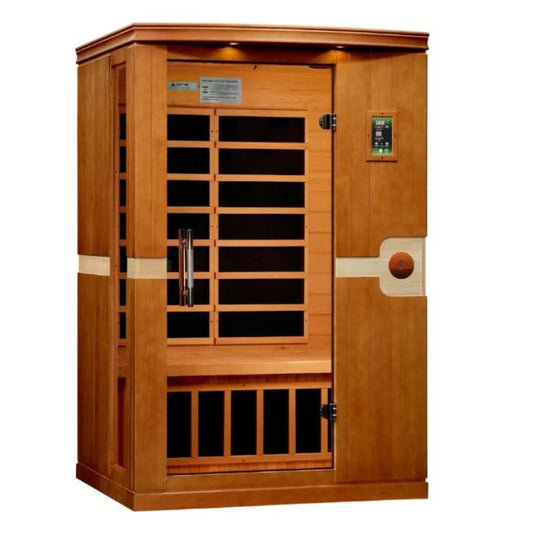 Dynamic Saunas Venice DYN-6210-01 | 2 Person Low EMF Far Infrared Sauna