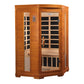 Dynamic Saunas Heming 2 Person Low EMF Far Infrared Sauna (Model DYN-6225-02)