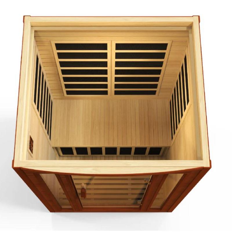 Dynamic Saunas - San Marino Elite DYN-6206-01 | 2 Person Ultra Low EMF Far Infrared Sauna