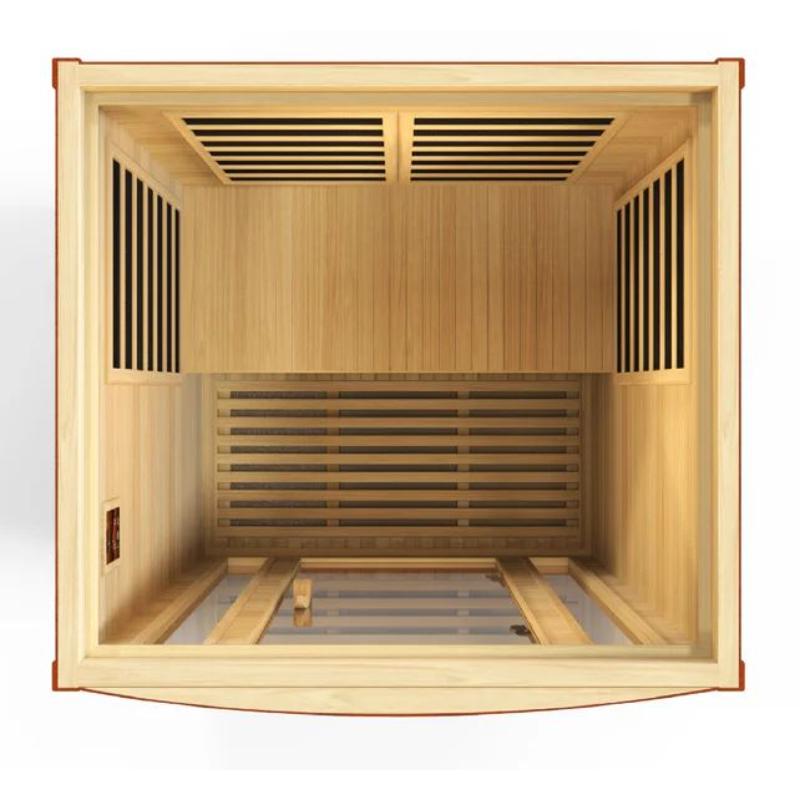 Dynamic Saunas - San Marino Elite DYN-6206-01 | 2 Person Ultra Low EMF Far Infrared Sauna