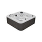 Denali 7 Person Hot Tub - full angled view, o water