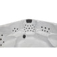 Denali 7 Person Hot Tub - interior view of a seat with headrest and jets, no water