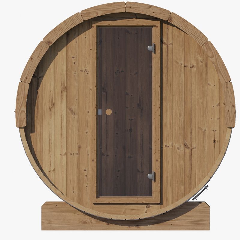 SaunaLife Model E8 | 6 Person Barrel Sauna