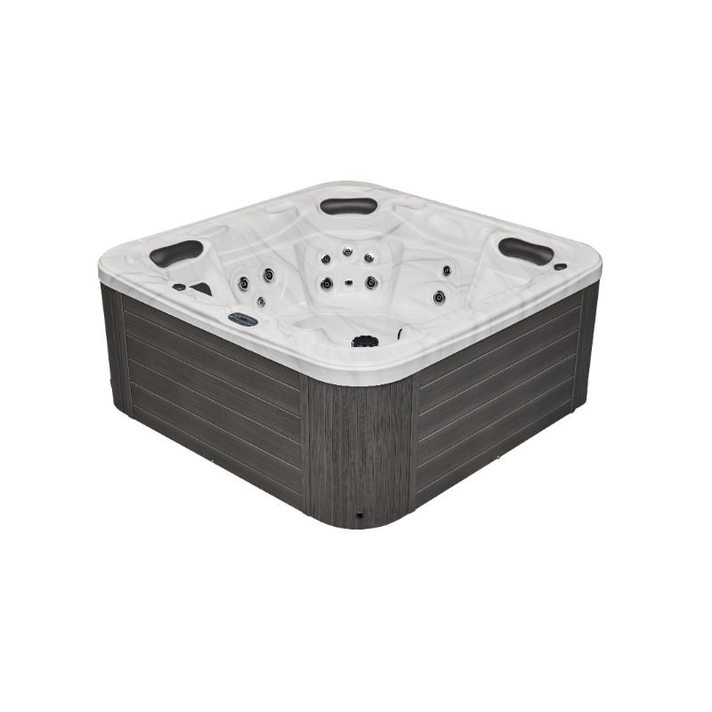 Estes 5 Person Hot Tub - full angled view of the tub. No water.