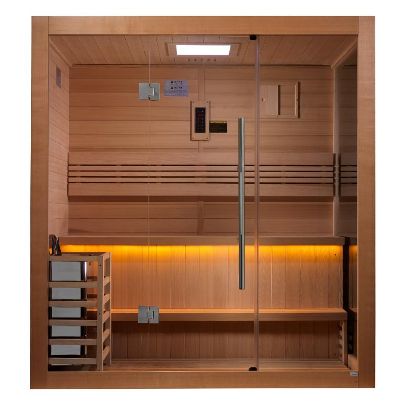 Forssa Edition Traditional Sauna GDI-7203-01 - front view