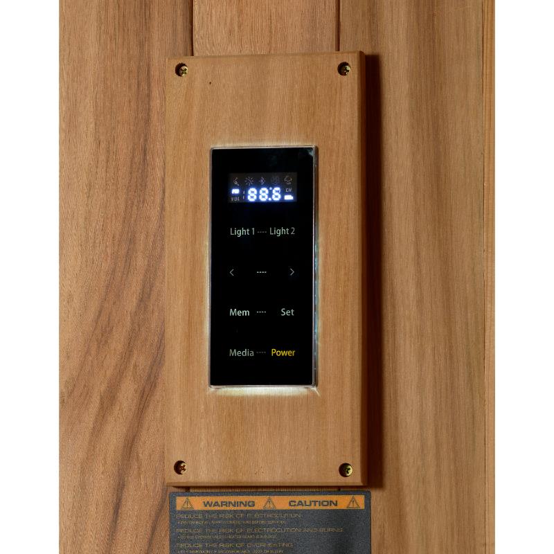 Kuasamo Edition Traditional Sauna GDI-7206-01 - touch screen control panel