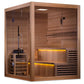 Kuasamo Edition Traditional Sauna GDI-7206-01 - full angled view