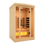 Golden Designs GDI-8020-03 | 2 Person Full Spectrum Infrared Sauna with Himalayan Salt