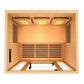 Golden Designs GDI-8020-03 | 2 Person Full Spectrum Infrared Sauna with Himalayan Salt