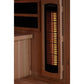 Golden Designs GDI-8020-03 | 2 Person Full Spectrum Infrared Sauna with Himalayan Salt