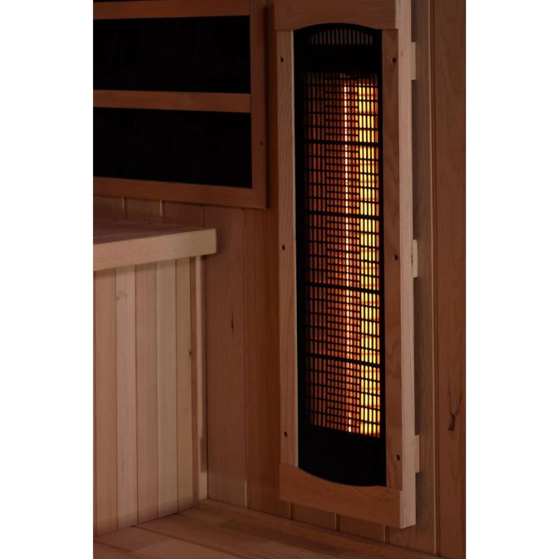 Golden Designs GDI-8020-03 | 2 Person Full Spectrum Infrared Sauna with Himalayan Salt