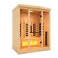 Golden Designs GDI-8030-03 | 3 Person Full Spectrum Infrared Sauna with Himalayan Salt