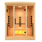 Golden Designs GDI-8030-03 | 3 Person Full Spectrum Infrared Sauna with Himalayan Salt