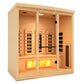 Golden Designs GDI-8040-03 | 4 Person Full Spectrum Infrared Sauna with Himalayan Salt