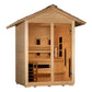 Carinthia 3 Person Outdoor Hybrid Sauna - angled front view