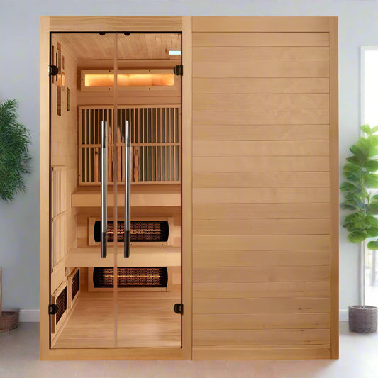 Toledo Hybrid Sauna GDI-8360-01 - full front view