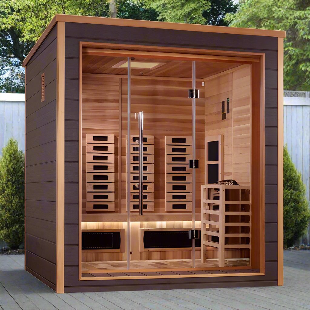 Golden Designs - Visby Hybrid Sauna GDI-8223-01 | 3 Person