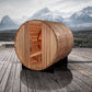 Golden Designs - Zurich Barrel Sauna GDI-B024-01 | 4 Person