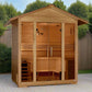 Vorarlberg Outdoor Steam Sauna - 5 person sauna