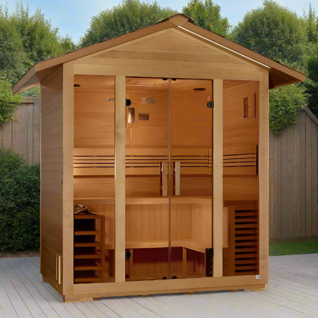 Vorarlberg Outdoor Steam Sauna - 5 person sauna