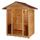 Vorarlberg Outdoor Steam Sauna - another angled front view