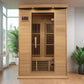 Maxxus 2 Person Sauna - MX-J206-01 ZF | Near Zero, Indoor FAR Infrared Sauna