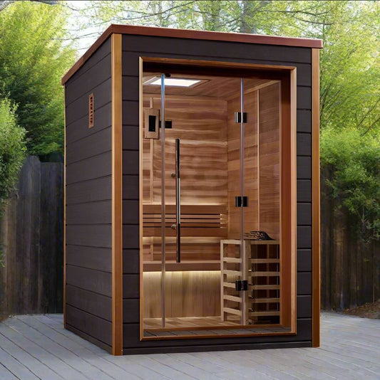 2 Person Indoor steam sauna - Narvik - outdoors