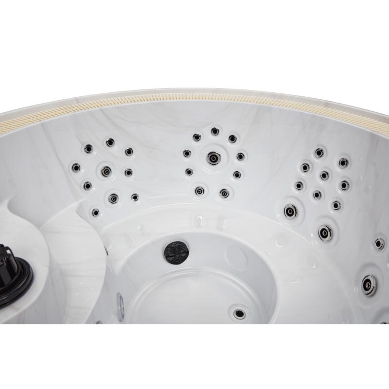 Oscar 6 Person Hot Tub - interior jets, no water