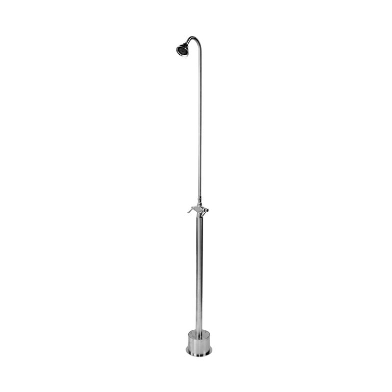 3" Shower Head Freestanding Hot/Cold Outdoor Shower - ADA Compliant | HC-4000 - no background
