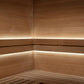 Single zone lighting kit - interior sauna with backlit bench back