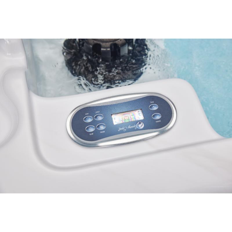 Riley 3 Person Hot Tub - control panel