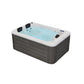 Riley 3 Person Hot Tub - full angled view, with water