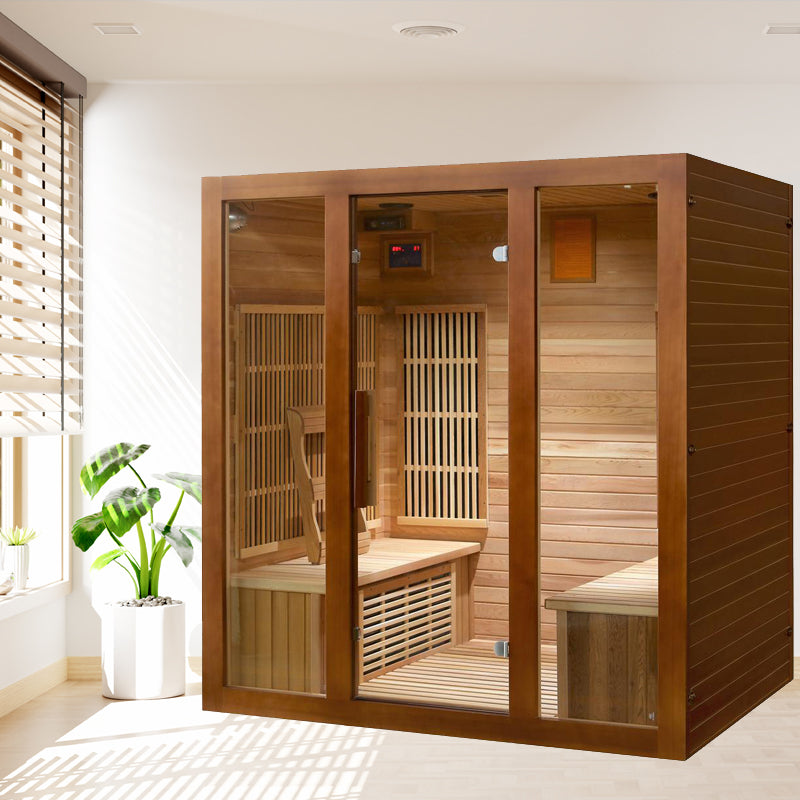 SunRay Roslyn HL400KS Indoor Infrared Sauna - home sauna