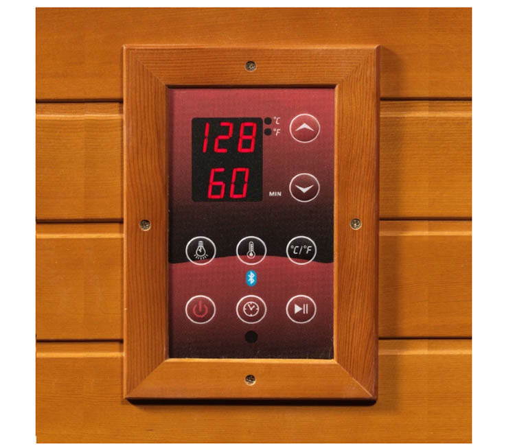 Santiago DYN-6209-02 Infrared Sauna - control panel