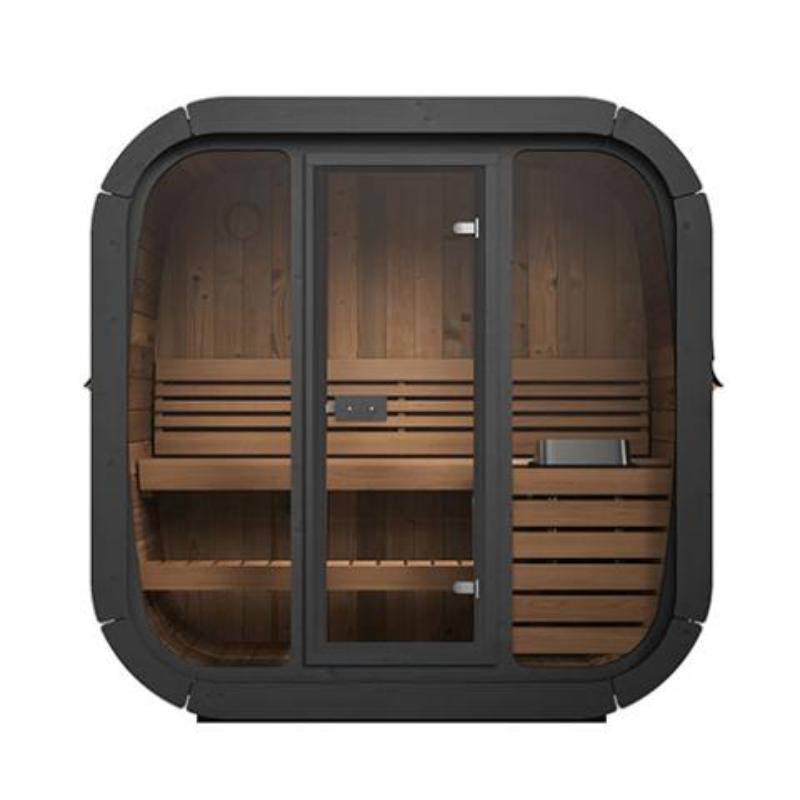 Sauna Life  CL4G Home Cube Sauna - full front view with no background