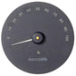 SaunaLife SaunaGear Hygrometer - Black