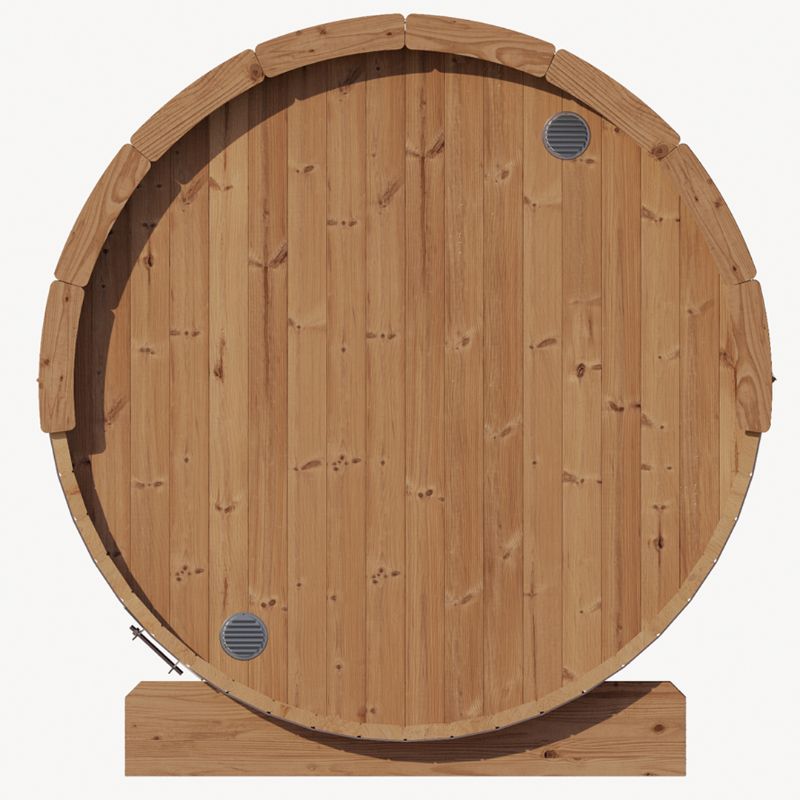 SaunaLife Model E6  | 3 Person Outdoor Barrel Sauna