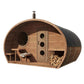 Sauna Life G11 Dome Outdoor Home Sauna - front angled view with no background