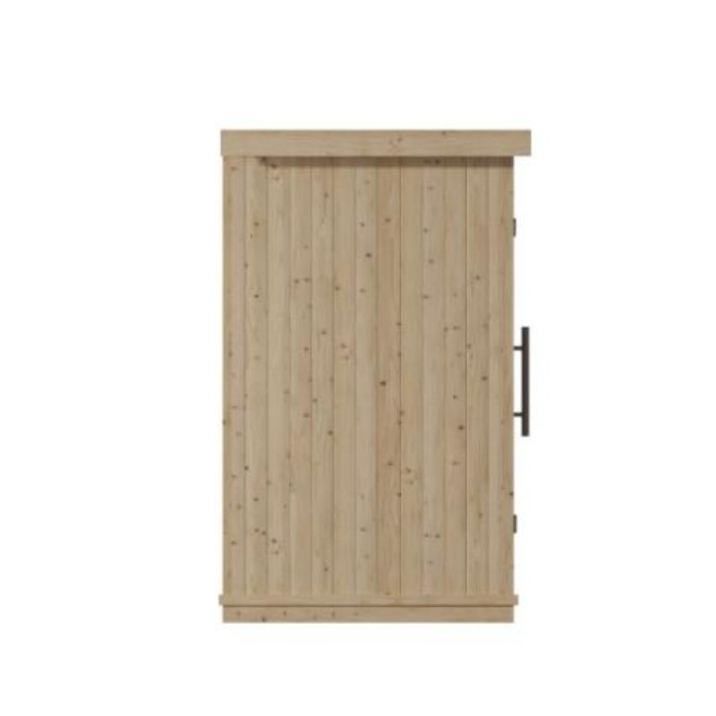 SaunaLife 3 Person Indoor Home Sauna Model X6 - side exterior