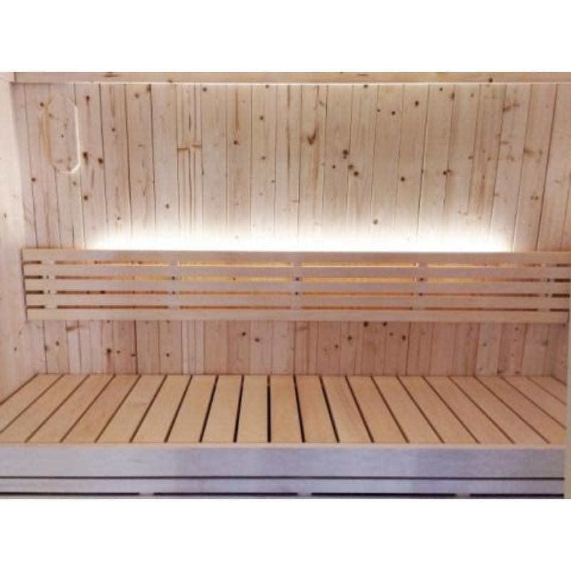 Sauna Life Model X7, 4-6 Person Indoor In-Home Steam Sauna