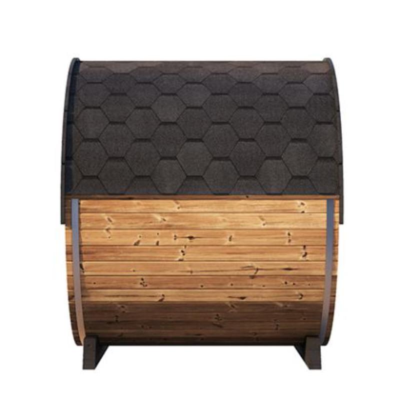 SaunaLife Ergo Barrel Sauna Model EE8G - side view