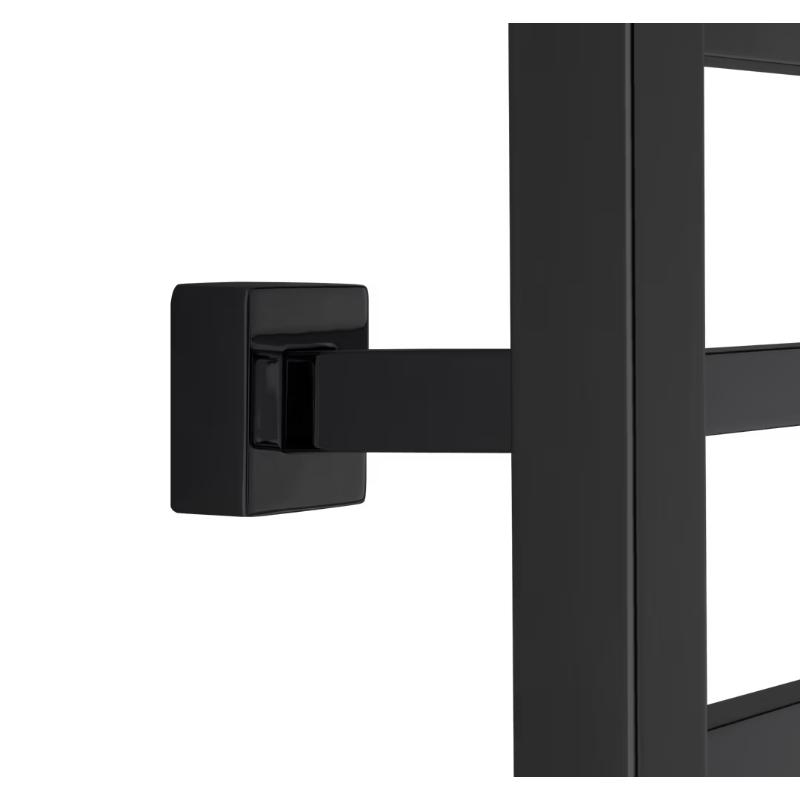 Sierra Black TW-SR08GS-HP Towel Warmer - close up of finish