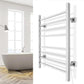 Sierra Polished TW-SR08GS-HP Towel Warmer - angled view mounted