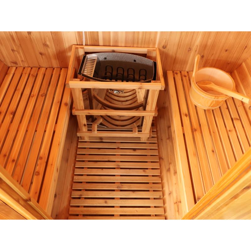 Solace Barrel Sauna - heater